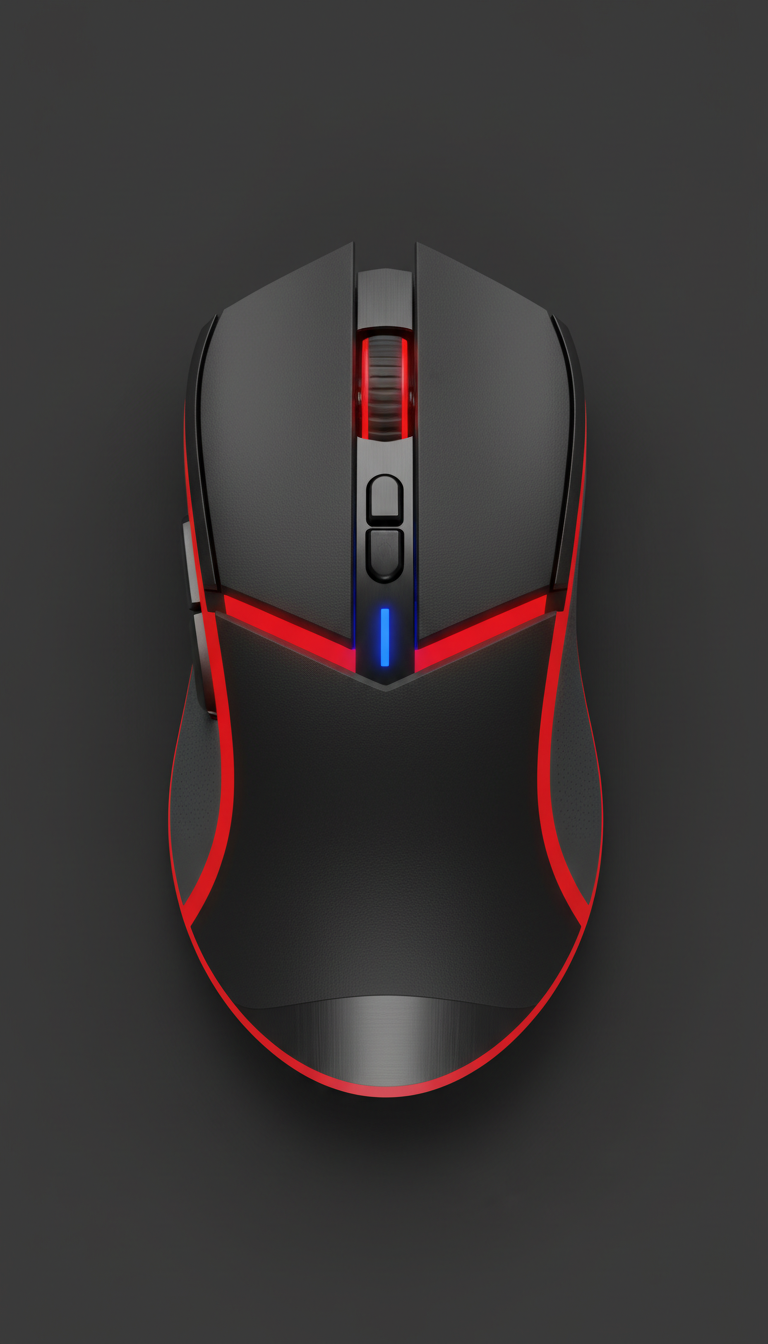 Shadow-Tint Anti-Fatigue Mousepad