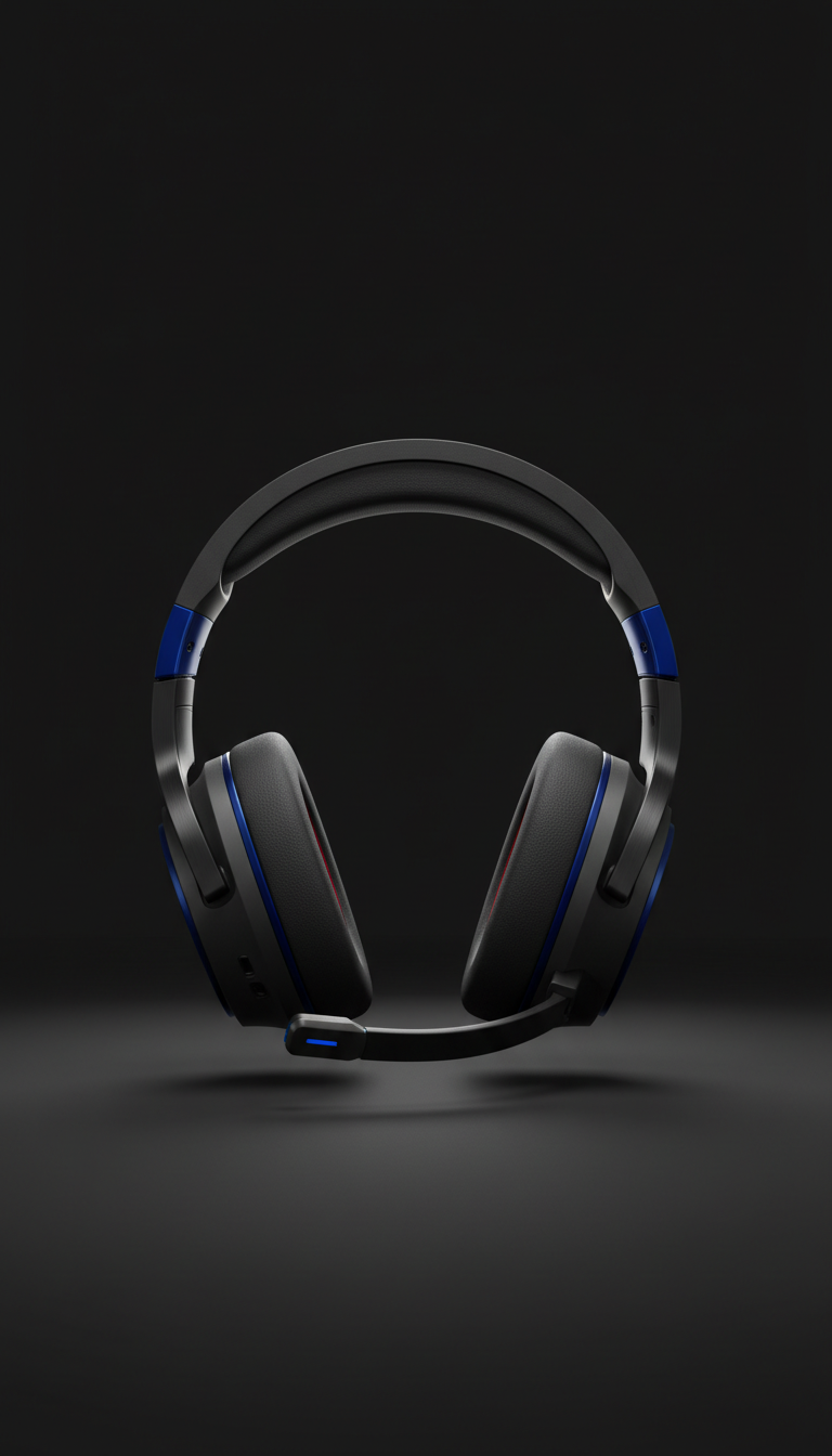 Brushed Metal Tournament Headset