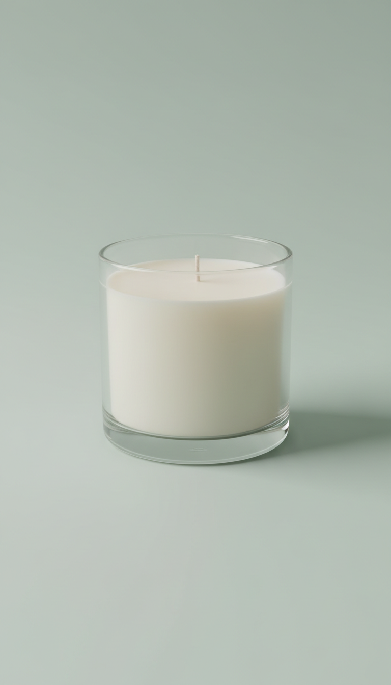 Scented Soy Candle Glass Jar